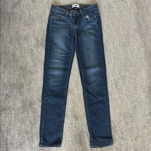 PAIGE Blue Skinny Jeans Classic Denim Style Skyline Skinny size 25